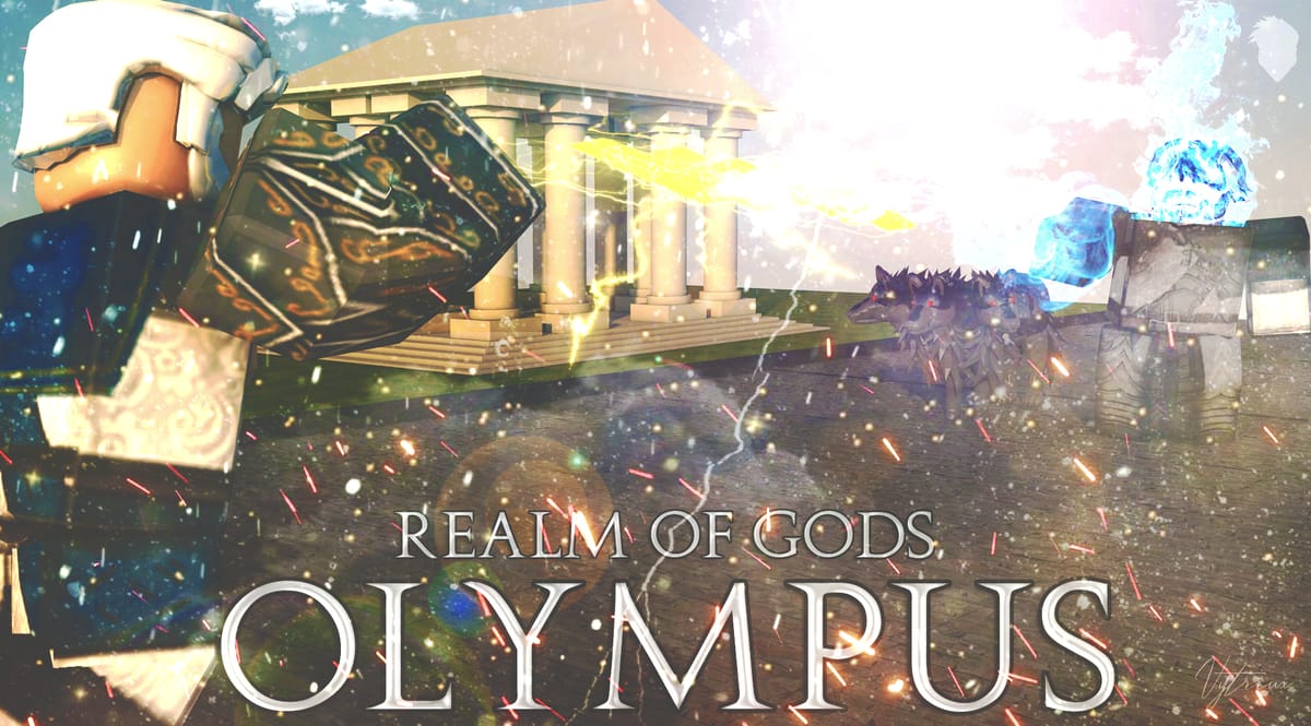 Realm of Olympia, mythological action-RPG hero art